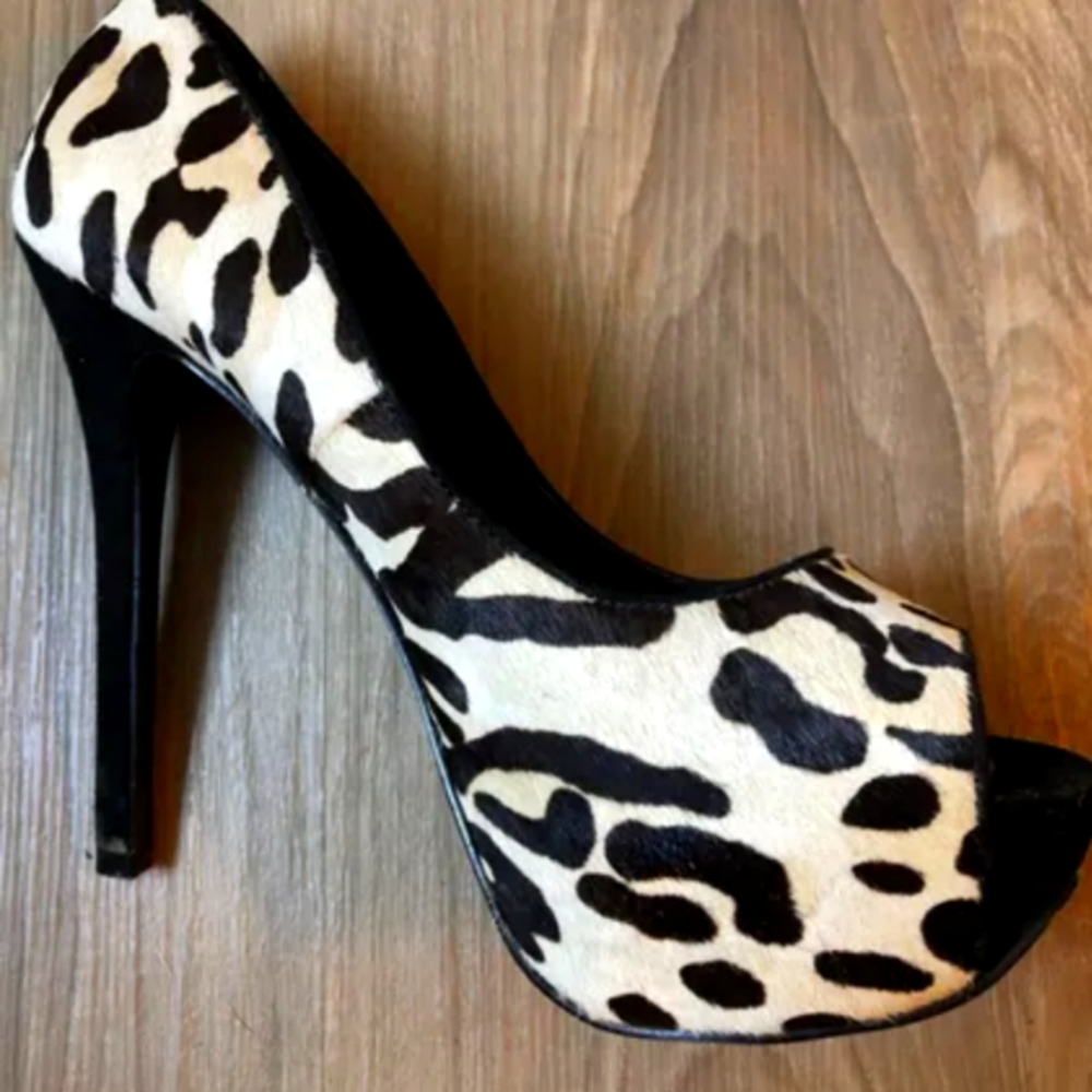 Aldo Cheetah Print Heels